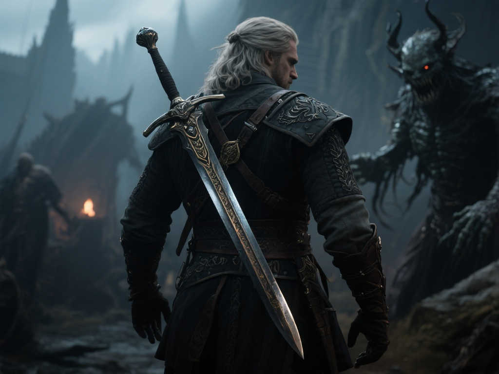 《巫师》第五季网飞剧集:杰洛特全新造型亮相,手持神秘新剑 《巫师》第五季网飞剧集:杰洛特全新造型亮相,手持神秘新剑