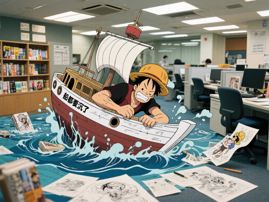 秋田书店总部搞笑声明：因《刃牙》父子对决而“惨遭拆迁